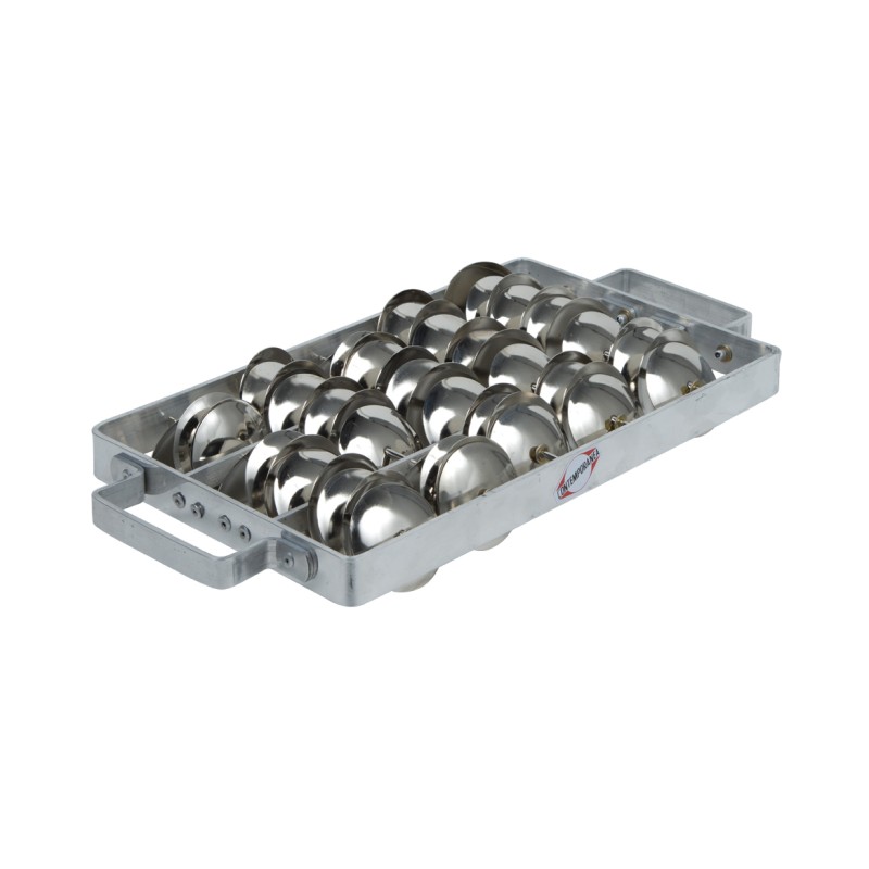 Chocalho double alu médium, 40 x 19.5cm - Pro